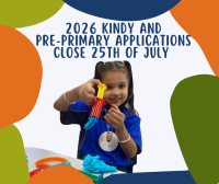 2026 Kindergarten and Pre-primary Enrolments Close